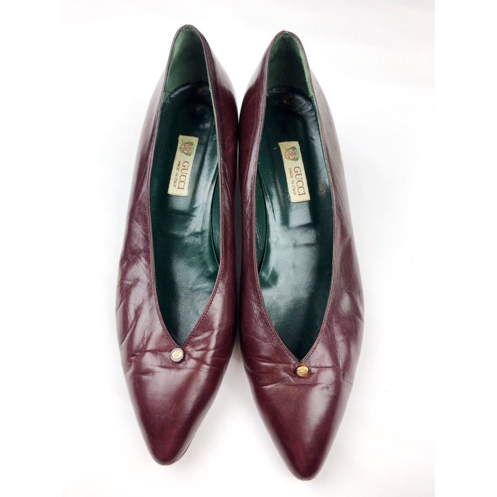 Vintage Gucci Kitten Heel Size 39 B